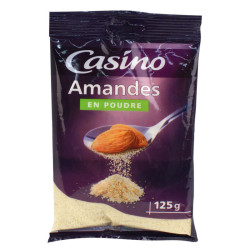 CASINO Amandes en poudre - 125g