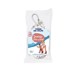 TERRE DE L'ALPE Saucisse sèche courbe pur porc - 200g