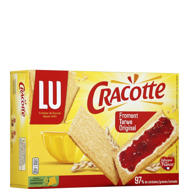 cracotte froment lu - 250g