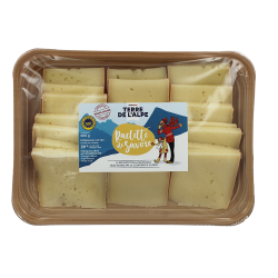 TERRE DE L'ALPE Raclette de Savoie au lait cru - 500g
