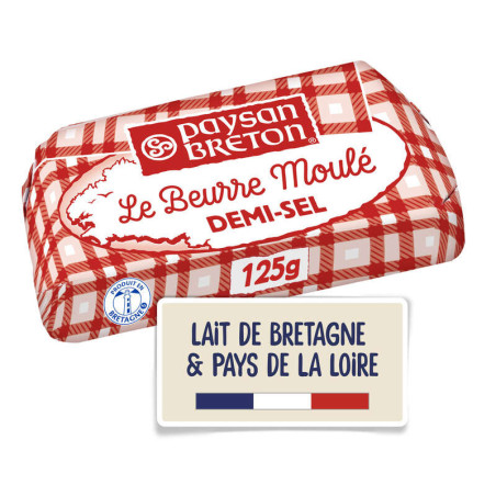 Beurre Moulé Demi-sel - 125g