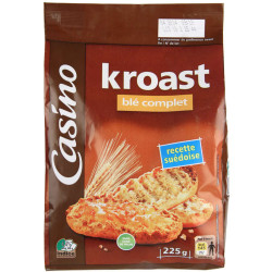 CASINO Kroast Blé Complet recette suédoise - 225g