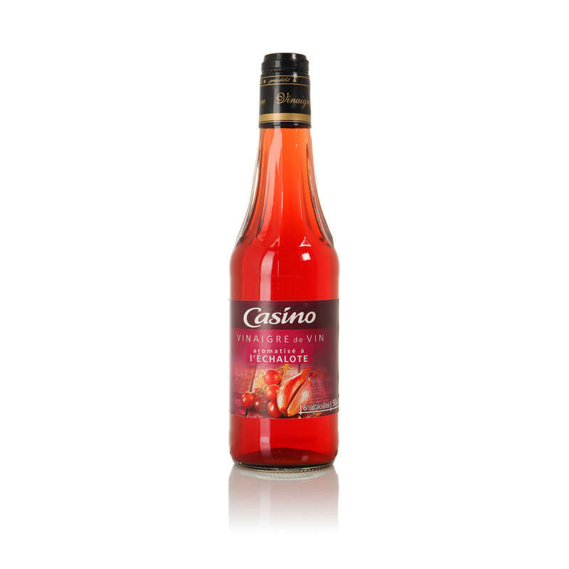 CASINO Vinaigre de vin rouge échalote - 50cl