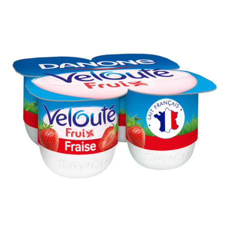Velouté Fruix fraise - 4x125g