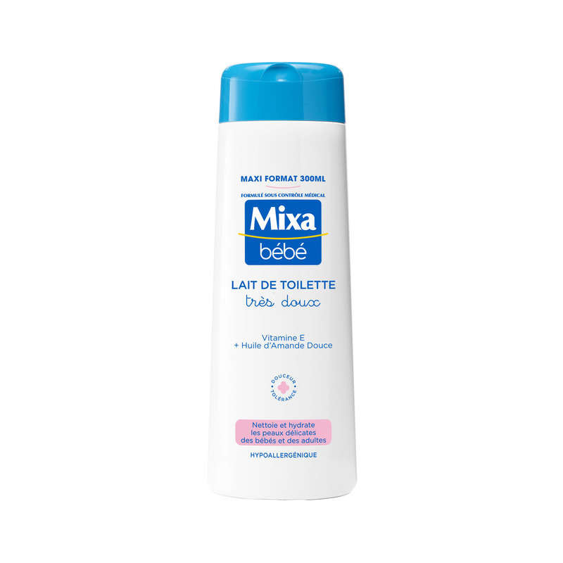 MIXA Bébé Lait de Toilette Très Doux - 300ml