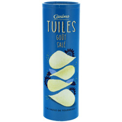CASINO Tuiles goût Salé - 170g
