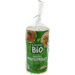 CASINO Galettes multicéréales fines - 115g