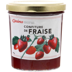 CASINO Confiture de Fraises - 370g