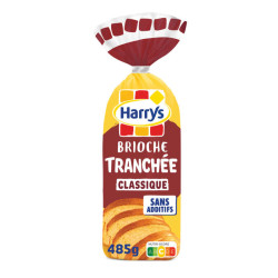 HARRY'S Brioche tranchée nature sans additifs - 500g