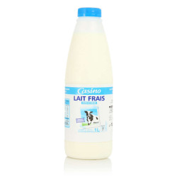CASINO Lait Frais demi-écrémé - 1L