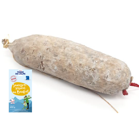 Saucisson Artisanal au Beaufort - 400g
