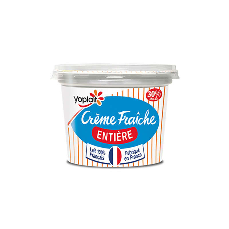 YOPLAIT Crème Fraîche Epaisse Entière 30% Mg - 190g