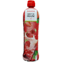 CASINO Sirop de fraise - 75cl