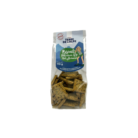 TERRE DE L'ALPE Biscuits Apéritifs Reblochon Miel et Romarin