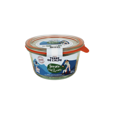 TERRE DE L'ALPE Terrine de Savoie à l'Ail des Ours