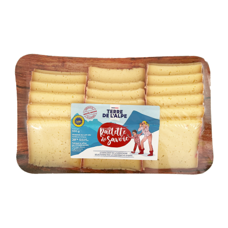 TERRE DE L'ALPE Raclette de Savoie au lait cru