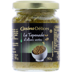 CASINO DÉLICES Tapenade d'olives vertes - 90g