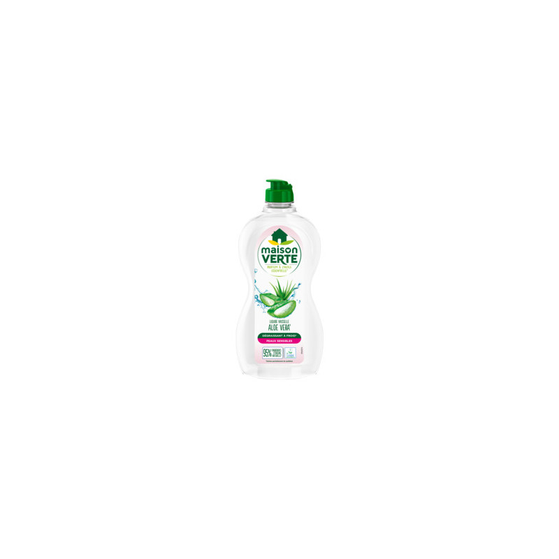 MAISON VERTE Liquide vaisselle aloe vera - 500ml