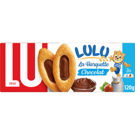Lulu La Barquette Biscuits Chocolat - 120g