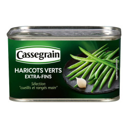 CASSEGRAIN Haricots verts cueillis main - 220g