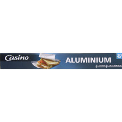 CASINO Papier Aluminium - 20m