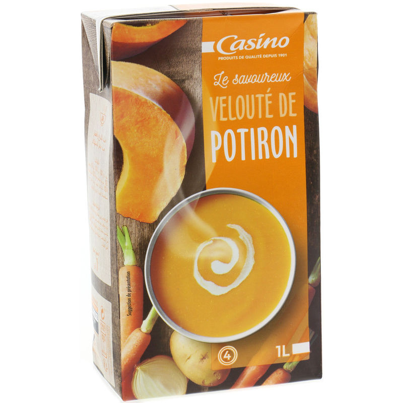 CASINO Velouté de Potiron - 1L