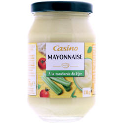 CASINO Mayonnaise à la moutarde de Dijon - 235g