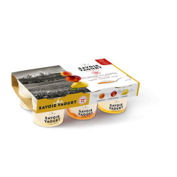 SAVOIE YAOURT Yaourt des Alpes aux Fruits Jaunes - 6x125g