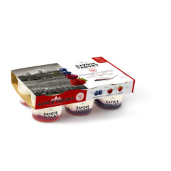 SAVOIE YAOURT Yaourt des Alpes aux Fruits Rouges - 6x125g