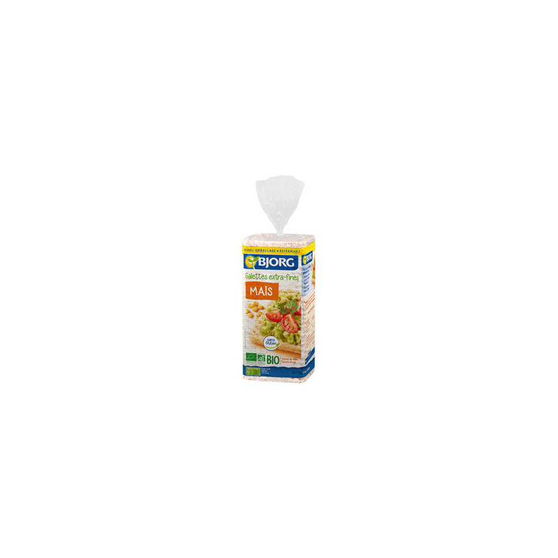 BJORG Galette de maïs sans gluten Bio - 130g