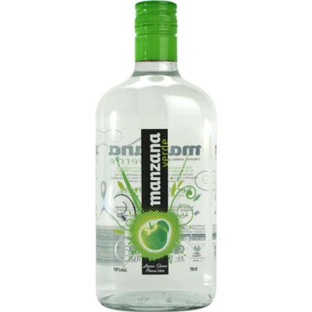 Casino Manzana verde - Liqueur saveur pomme verte - Alc. 18% vol. - 70cl