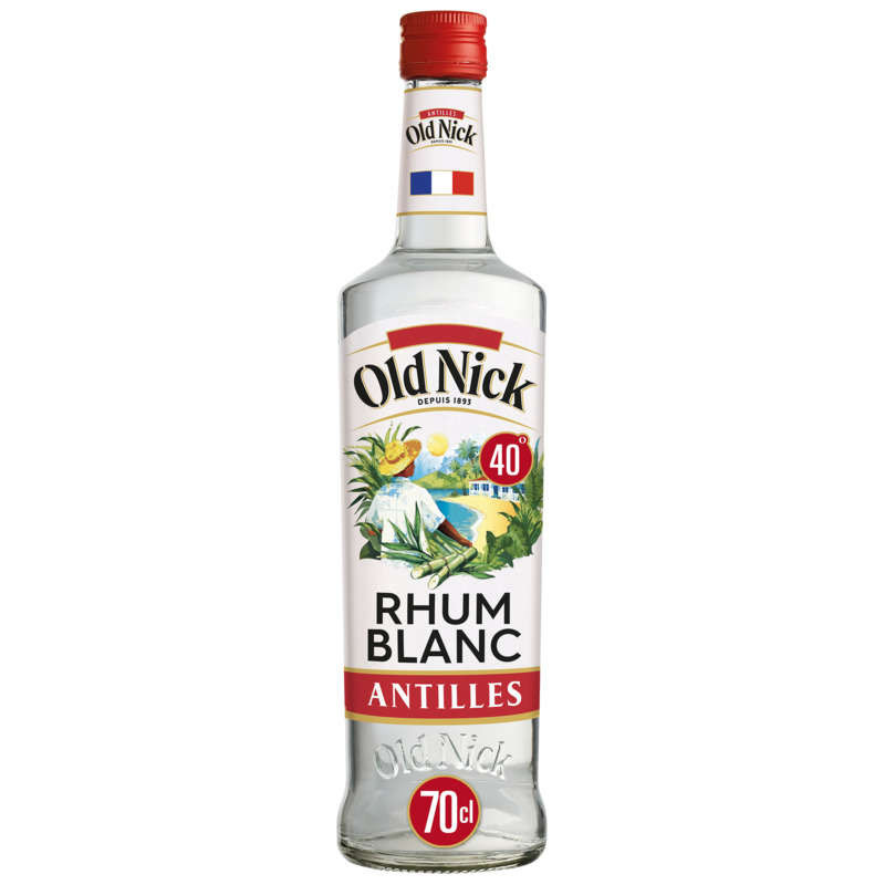 Old Nick Rhum Blanc Antilles 70cl