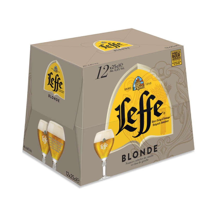Leffe Bière blonde 12x25cl