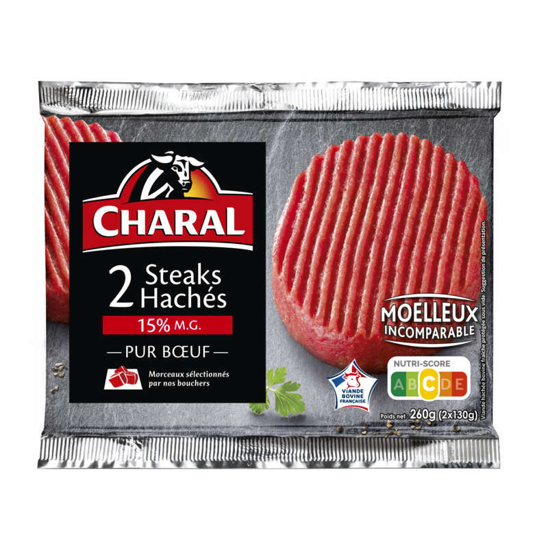 Charal Steak haché pur Bœuf