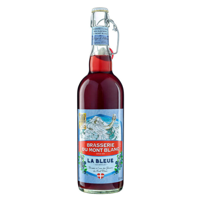 Brasserie du Mont Blanc Bière Myrtille 75cl