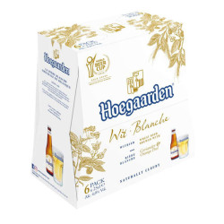 Hoegaarden Bière blanche aux épices Le pack 6x25cl