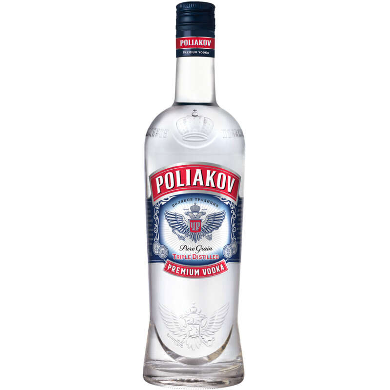 Poliakov Vodka Premium Pur Grain 70cl