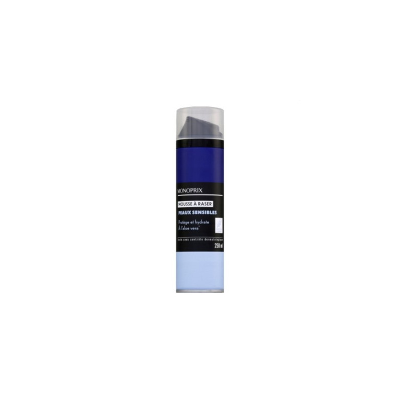 Monoprix Mousse À Raser Peaux Sensibles 250ml