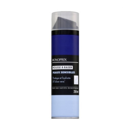 Monoprix Mousse À Raser Peaux Sensibles 250ml