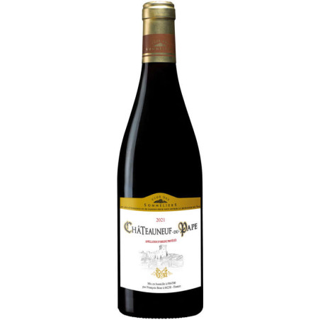 Club Des Sommeliers Châteauneuf du pape - AOP - Alc. 13,5% vol. - Vin rouge - 75cl