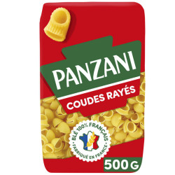 Panzani Pâtes Coudes Rayés 500 g