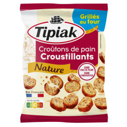 Tipiak Croûtons de Pain Croustillants Nature 75g