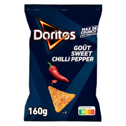 Doritos Chips Tortilla Goût Sweet Chili Pepper 160g