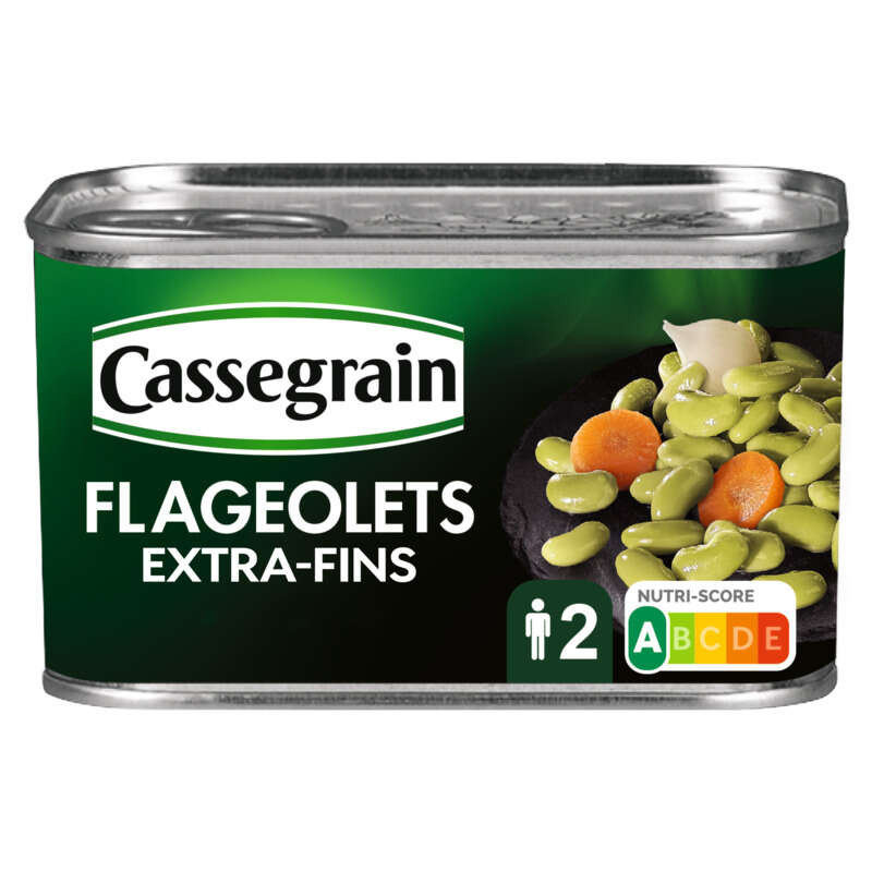 Cassegrain Flageolets Préparés Extra-Fins 265g