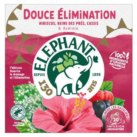 Elephant Infusion Douce Elimination 20 sachets