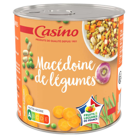 Casino Macédoine de légumes - 265g