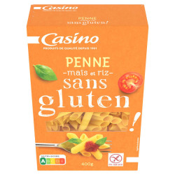 Casino Penne - Pâtes - Sans gluten - 400g