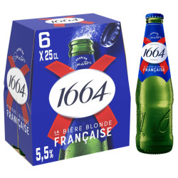 1664 Bière Blonde 6x25cl