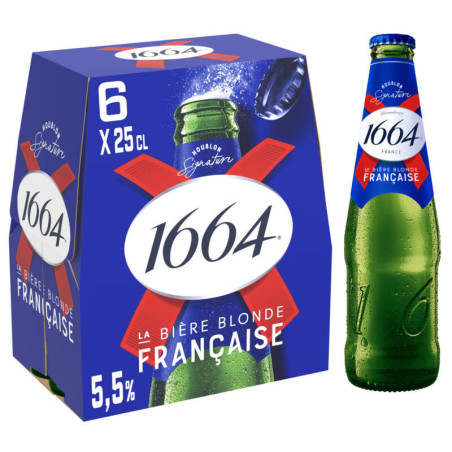 1664 Bière Blonde 6x25cl