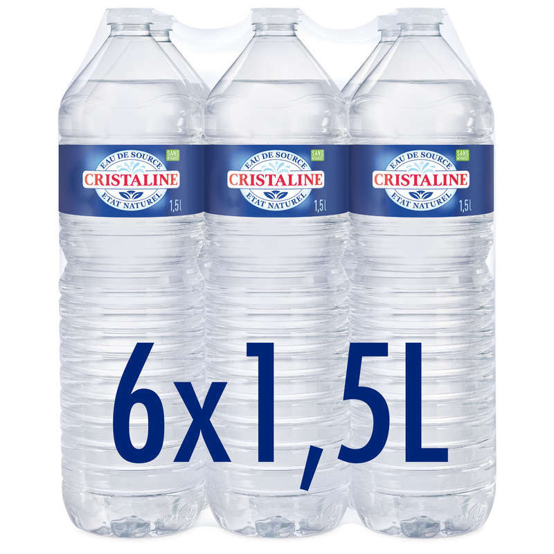 Cristaline Eau De Source 6x1